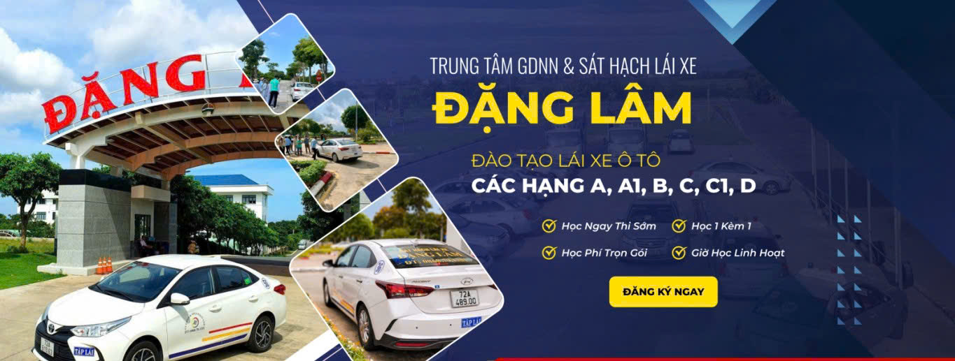 Xe tập lái Đặng Lâm